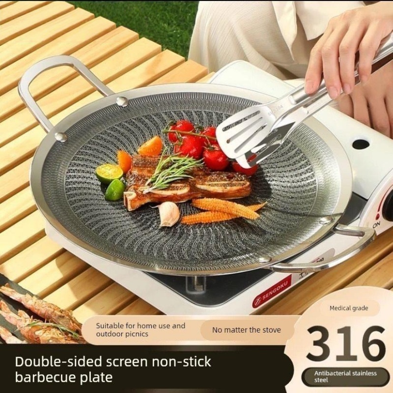 Home Cooking Gas Stove - Padella Multifunzionale in Acciaio Inox 316