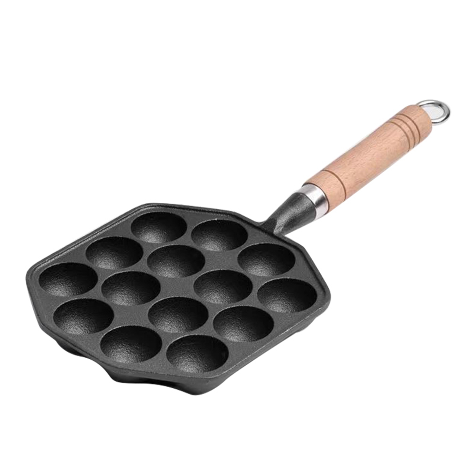 Takoyaki Pan Cast - Stampo per Pancake e Takoyaki, Padella