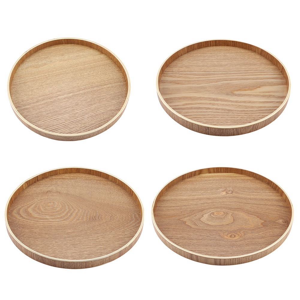 Home Cooking Dishes - Vassoio da portata in legno piatto