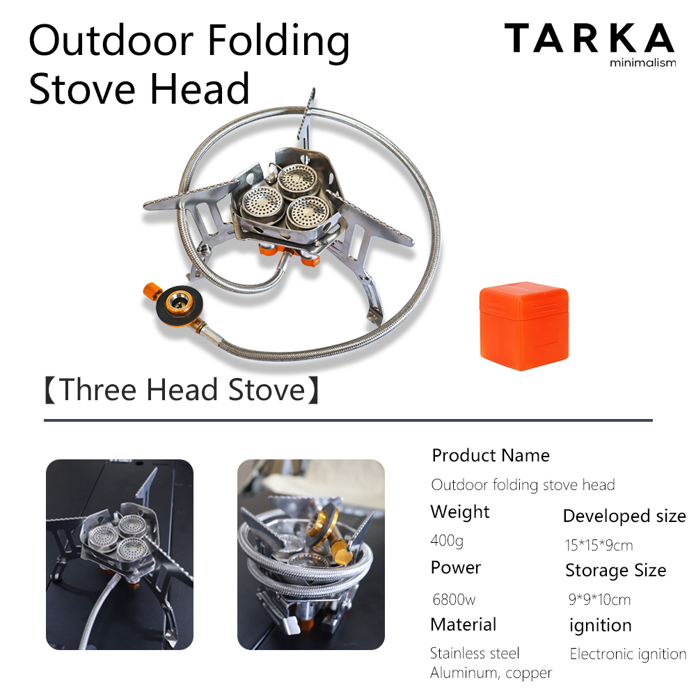 Home Cooking Gas Stove - Fornello a Gas da Campeggio TARKA