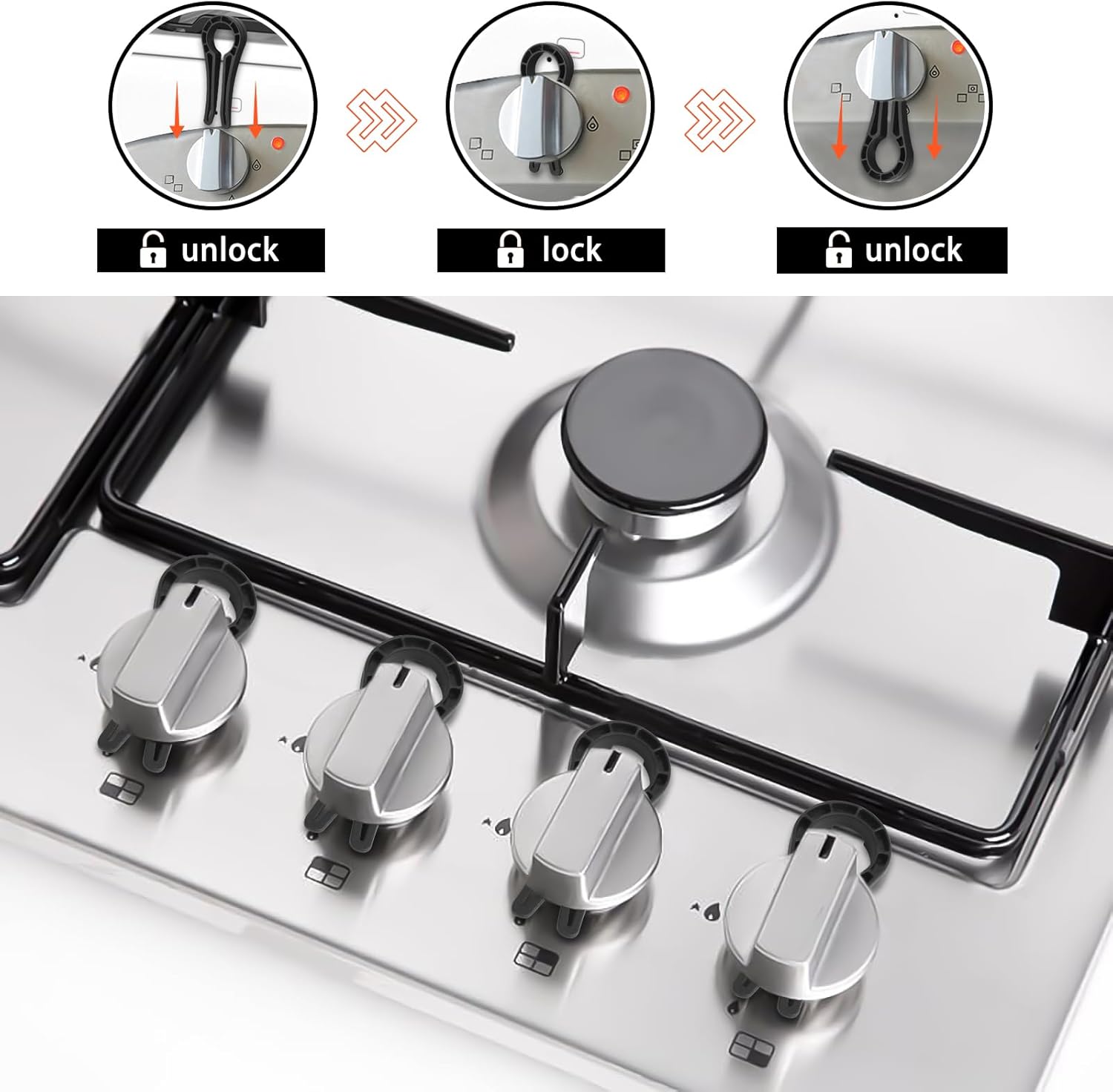 Set di Sicurezza per Cucina a  - Home Cooking Gas Stove recensione e prezzo