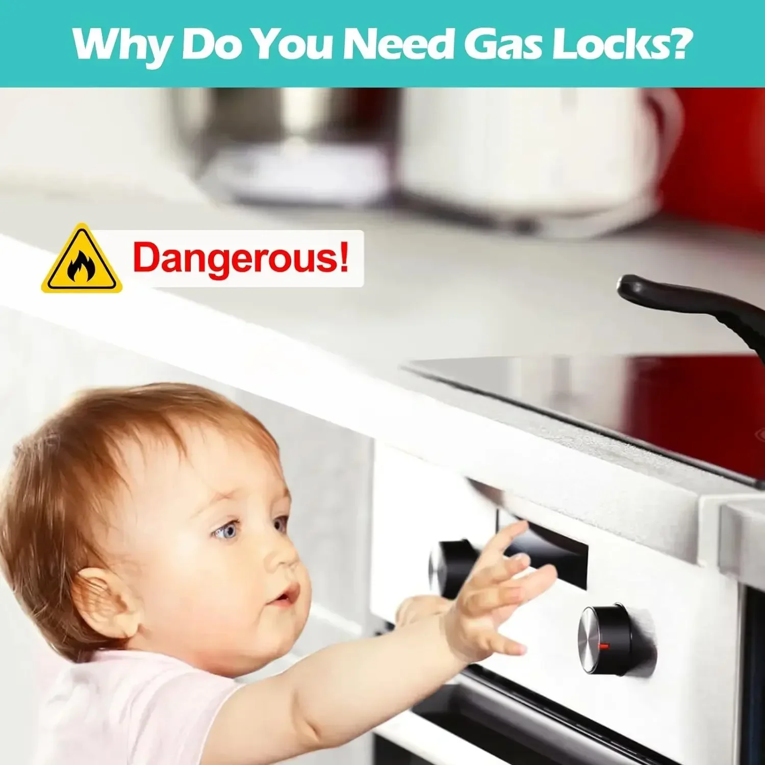 Set di Sicurezza per Cucina a  - Home Cooking Gas Stove recensione e prezzo