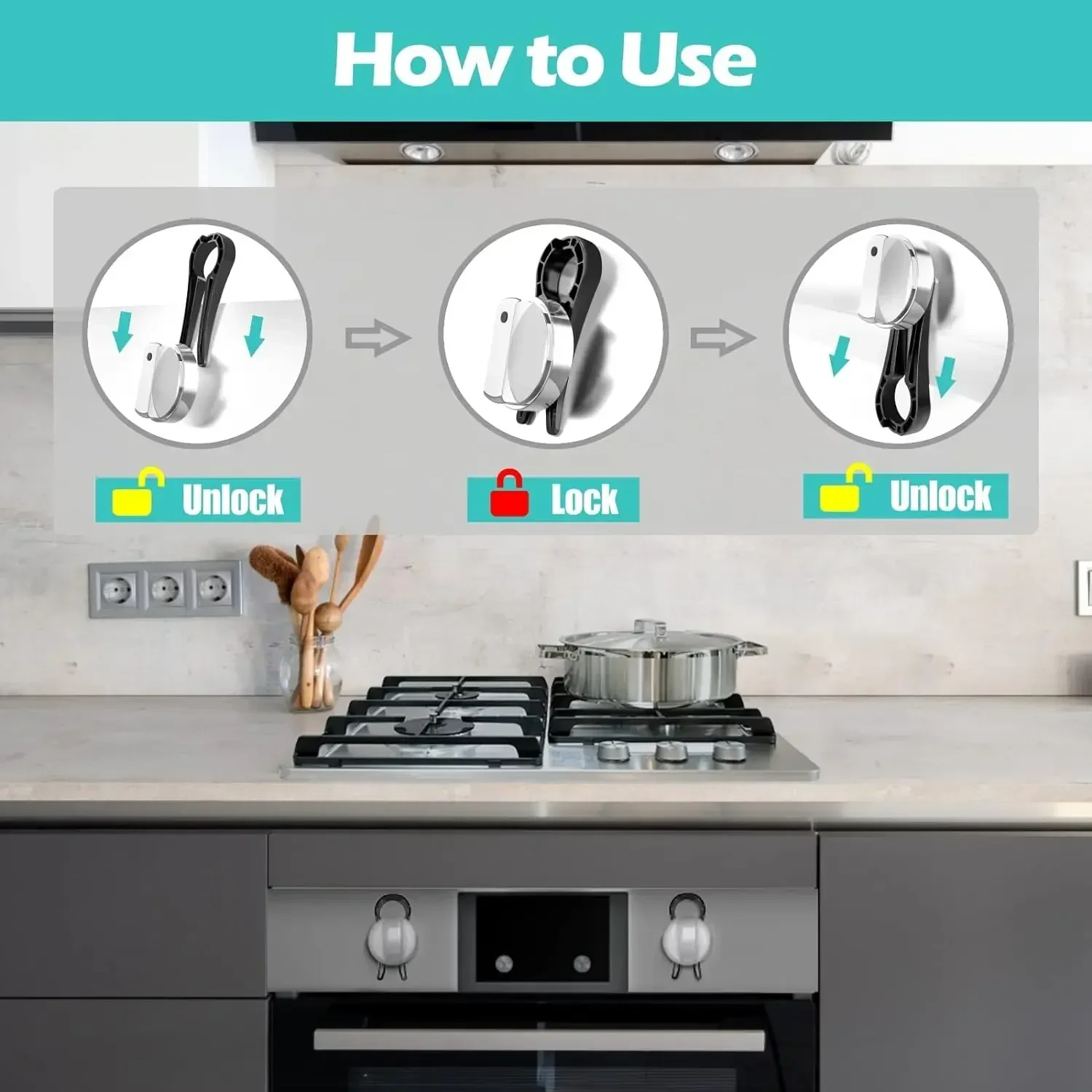 Set di Sicurezza per Cucina a  - Home Cooking Gas Stove recensione e prezzo