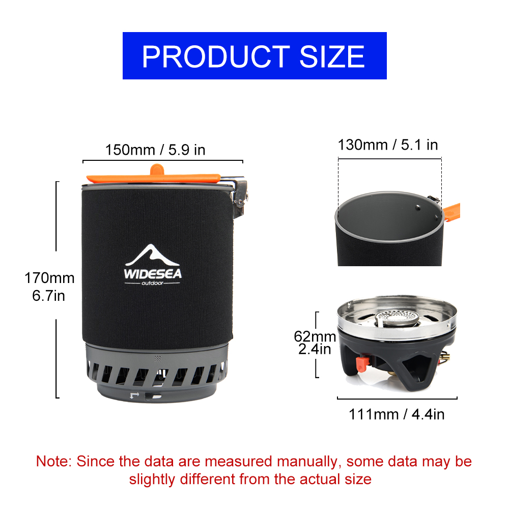 Widesea Sistema di cottura da  - Home Cooking Gas Stove recensione e prezzo