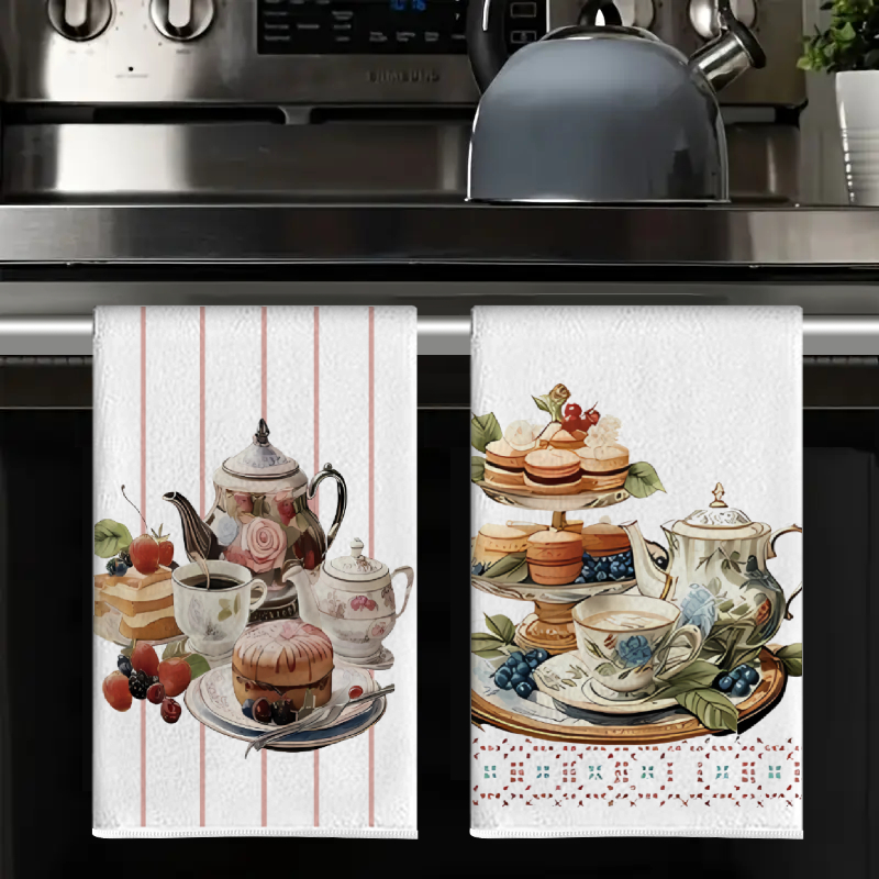 Set di 2 strofinacci da cucina - Home Cooking Is The Best recensione e prezzo
