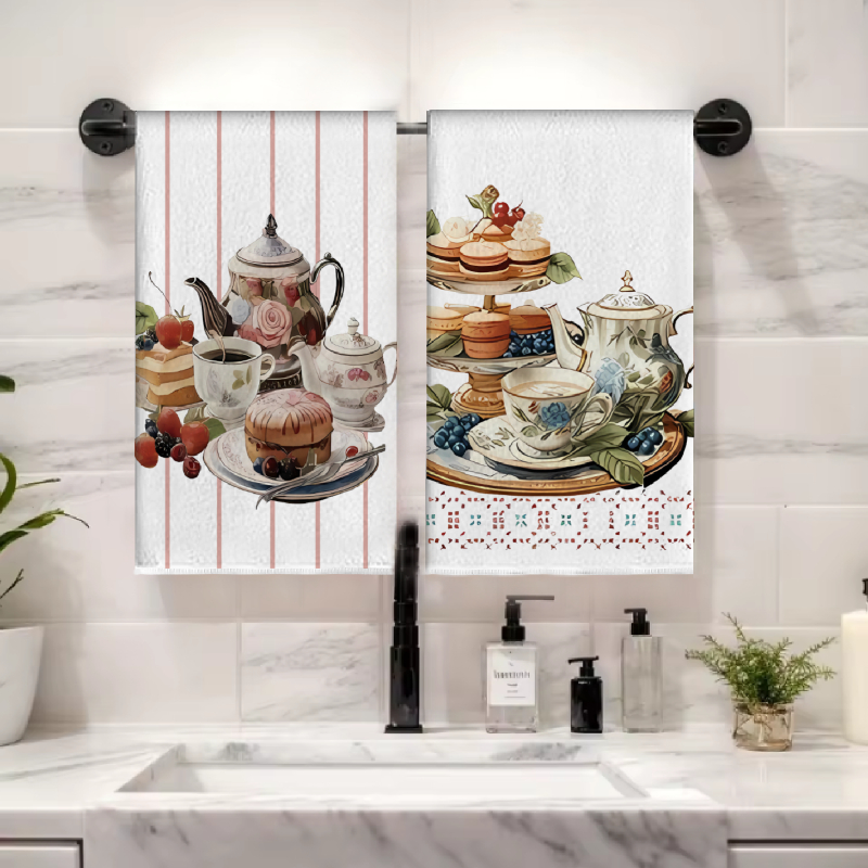 Set di 2 strofinacci da cucina - Home Cooking Is The Best recensione e prezzo