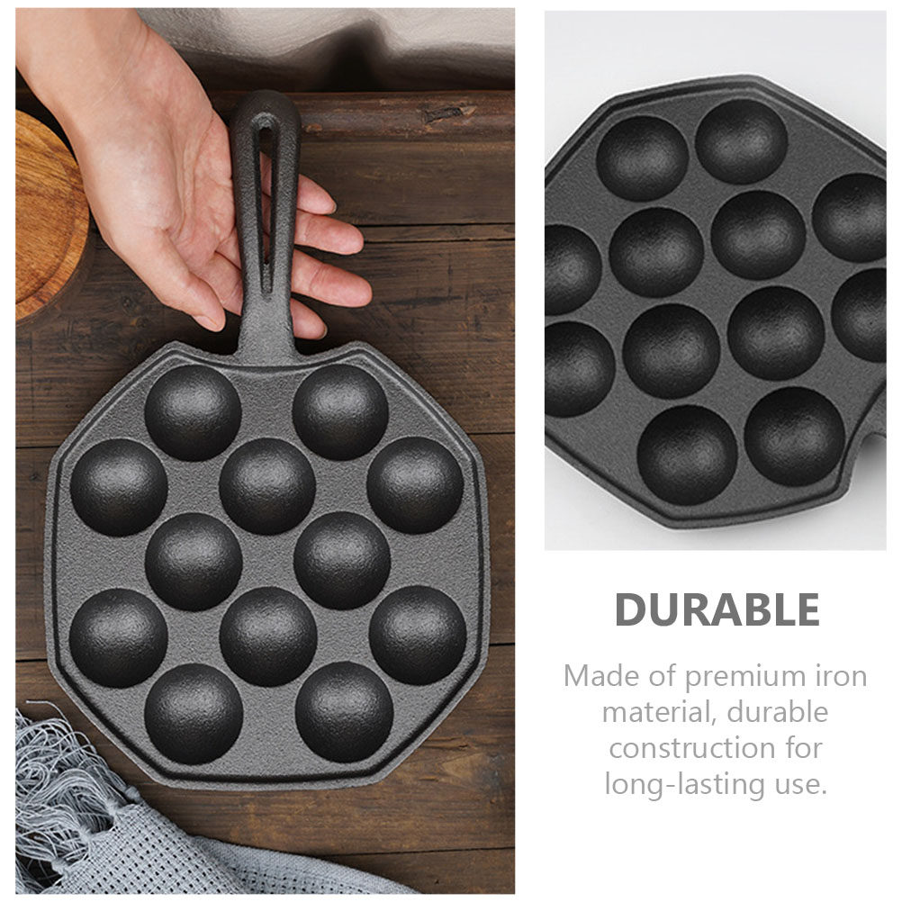 1 pezzo di padella per takoyak - Takoyaki Pan Cast recensione e prezzo