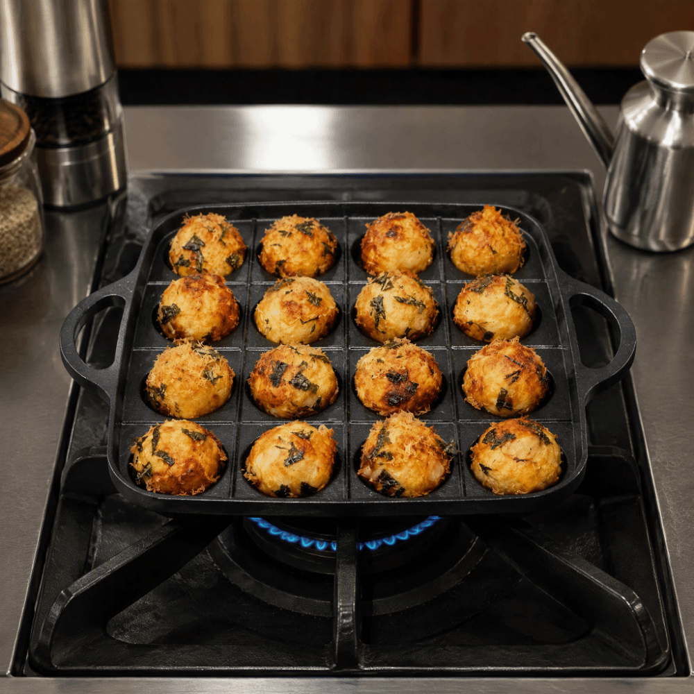 Nuova Padella per Takoyaki Ner - Takoyaki Pan Cast recensione e prezzo